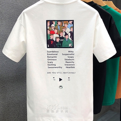 市场上装-T恤-休闲T恤