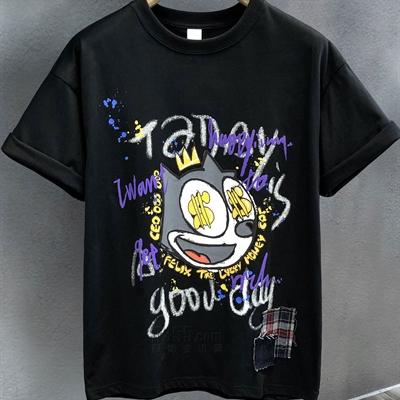 市场上装-T恤-休闲T恤