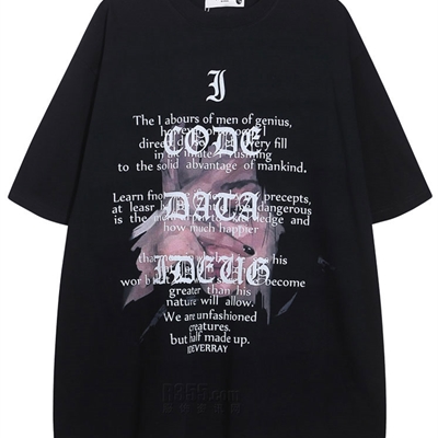 市场上装-T恤-电商T恤