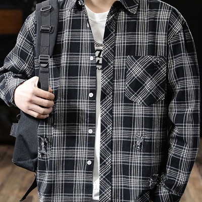 市场上装-衬衫-休闲衬衫