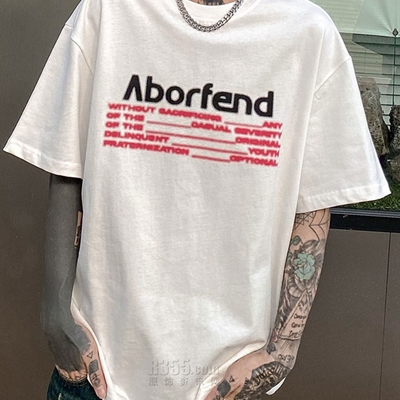 市场上装-T恤-电商T恤