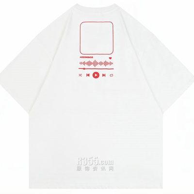 市场上装-T恤-电商T恤