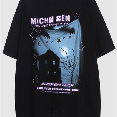 市场上装-T恤-电商T恤