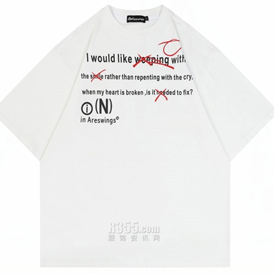 市场上装-T恤-电商T恤