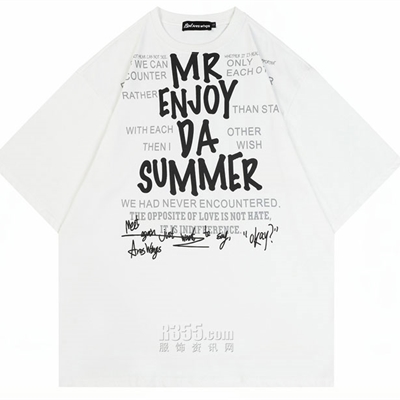 市场上装-T恤-电商T恤