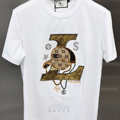 市场上装-T恤-欧货T恤