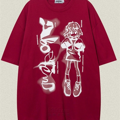 市场上装-T恤-电商T恤