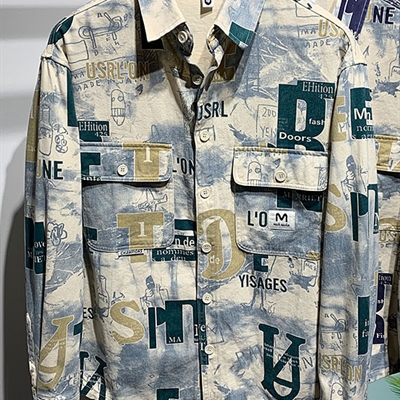 市场上装-衬衫-休闲衬衫