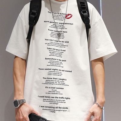 市场上装-T恤-休闲T恤