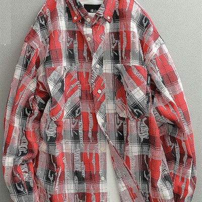 市场上装-衬衫-休闲衬衫