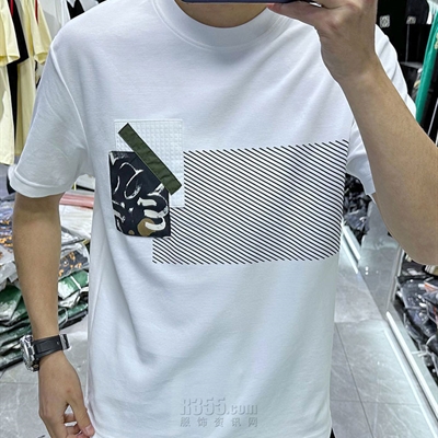 市场上装-T恤-欧货T恤