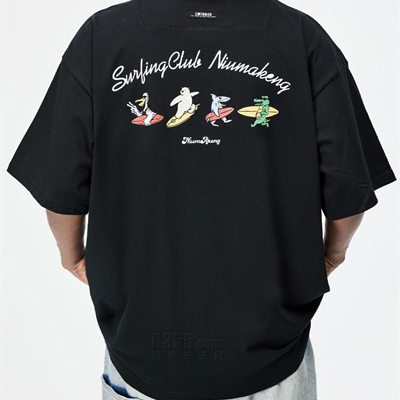 市场上装-T恤-电商T恤