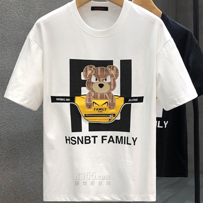 市场上装-T恤-欧货T恤