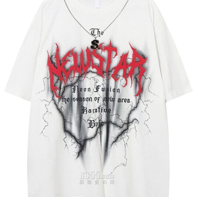 市场上装-T恤-电商T恤