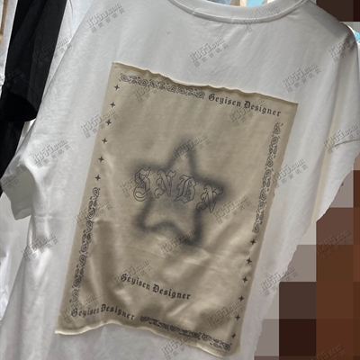 市场上装-T恤-休闲T恤【实拍】