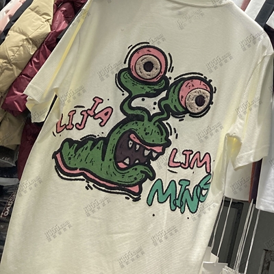 市场上装-T恤-休闲T恤【实拍】