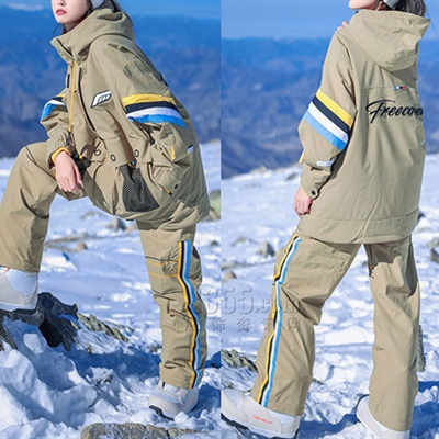 户外品牌-滑雪服-女户外滑雪服套装