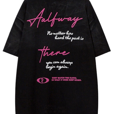 市场上装-T恤-电商T恤