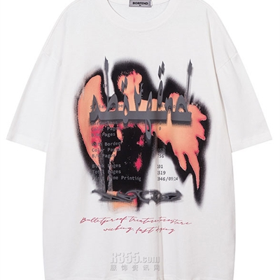 市场上装-T恤-电商T恤