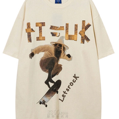 市场上装-T恤-电商T恤