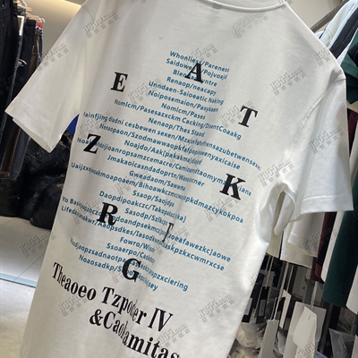 市场上装-T恤-休闲T恤【实拍】