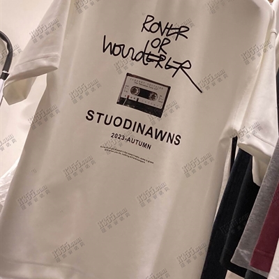 市场上装-T恤-休闲T恤【实拍】