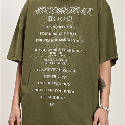 市场上装-T恤-电商T恤