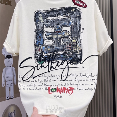 市场上装-T恤-休闲T恤