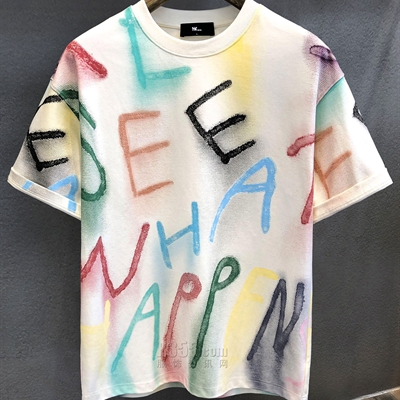 市场上装-T恤-微潮T恤