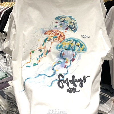 市场上装-T恤-休闲T恤