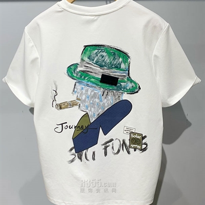 市场上装-T恤-休闲T恤