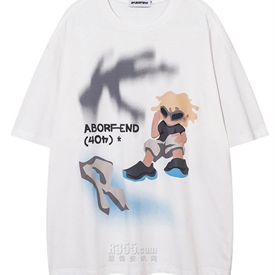 市场上装-T恤-电商T恤