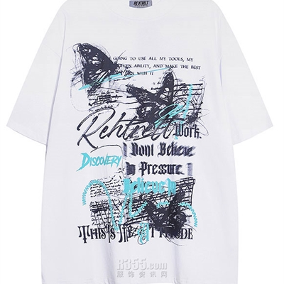 市场上装-T恤-电商T恤