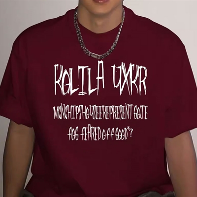 市场上装-T恤-电商T恤