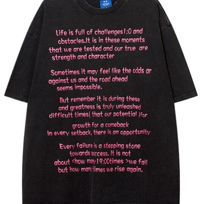 市场上装-T恤-电商T恤