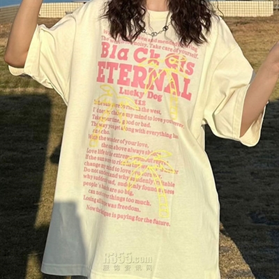 市场上装-T恤-电商T恤