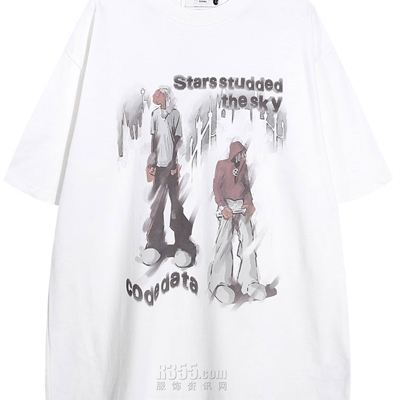 市场上装-T恤-电商T恤