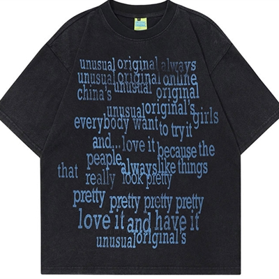 市场上装-T恤-电商T恤