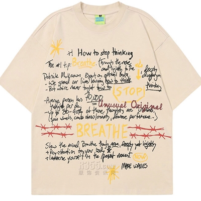 市场上装-T恤-电商T恤