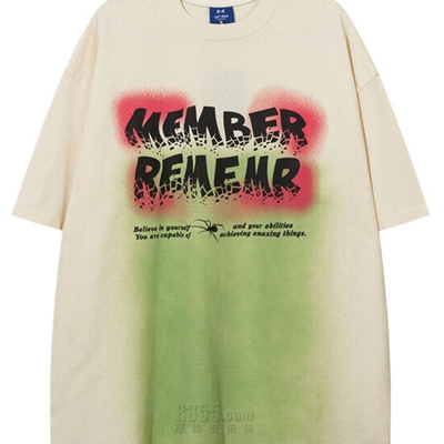 市场上装-T恤-电商T恤