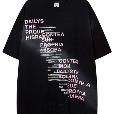 市场上装-T恤-电商T恤