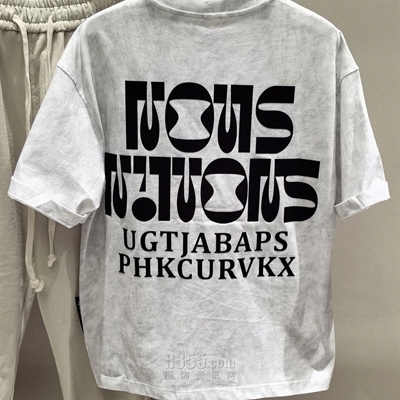 市场上装-T恤-休闲T恤