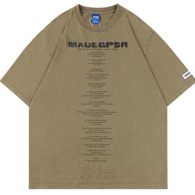 市场上装-T恤-电商T恤