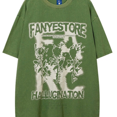 市场上装-T恤-电商T恤