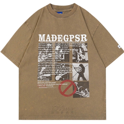 市场上装-T恤-电商T恤