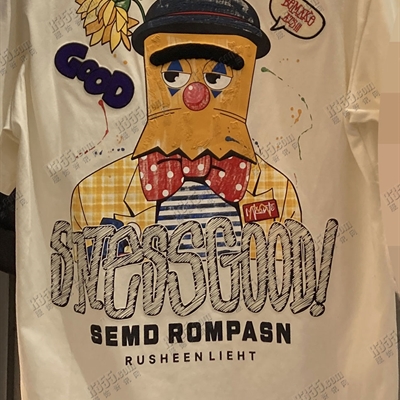 市场上装-T恤-休闲T恤【实拍】