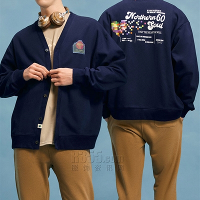 运动品牌-外套-男运动单衣