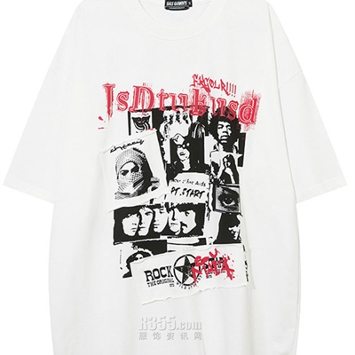 市场上装-T恤-电商T恤