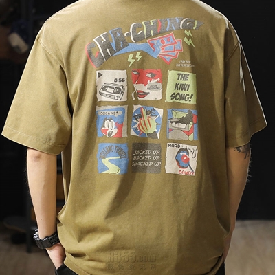 市场上装-T恤-休闲T恤