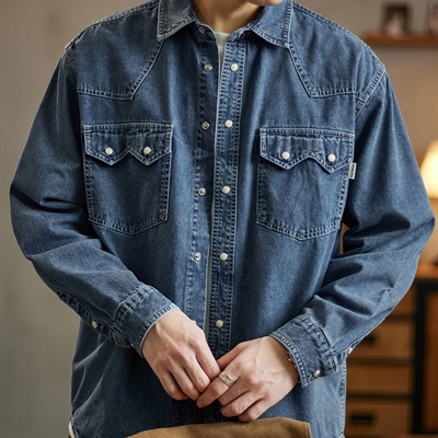 市场上装-衬衫-休闲衬衫